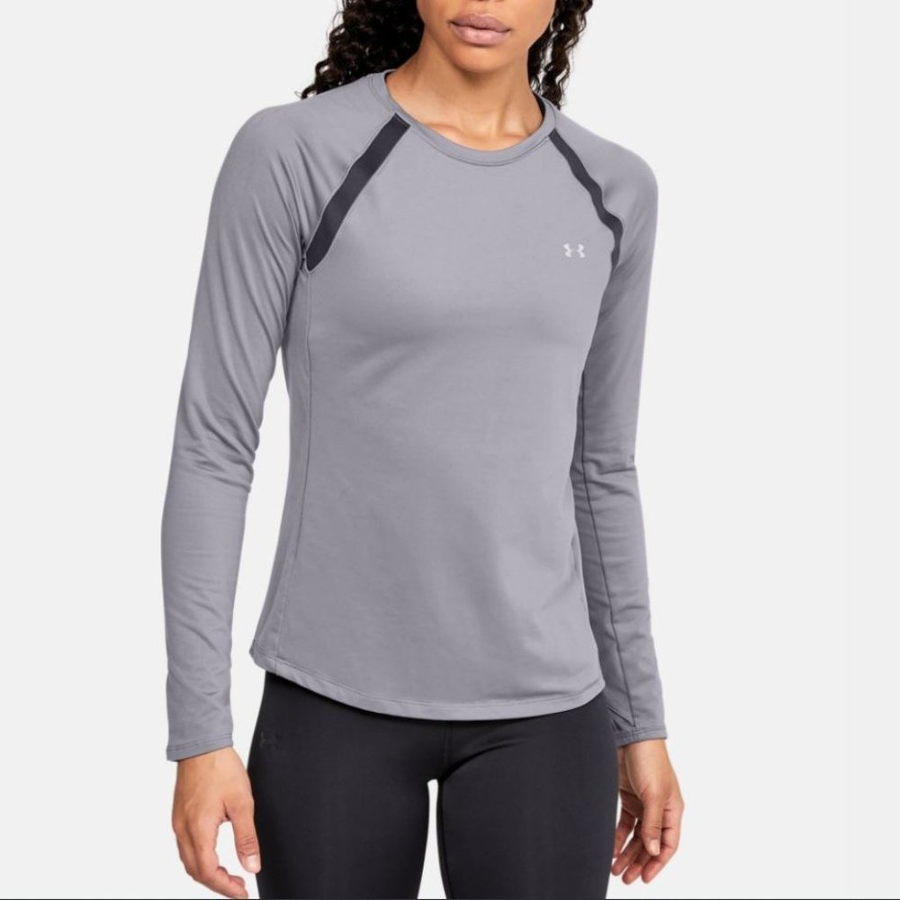 Under Armour UA Cozy Graphic Long Sleeve Workout Top